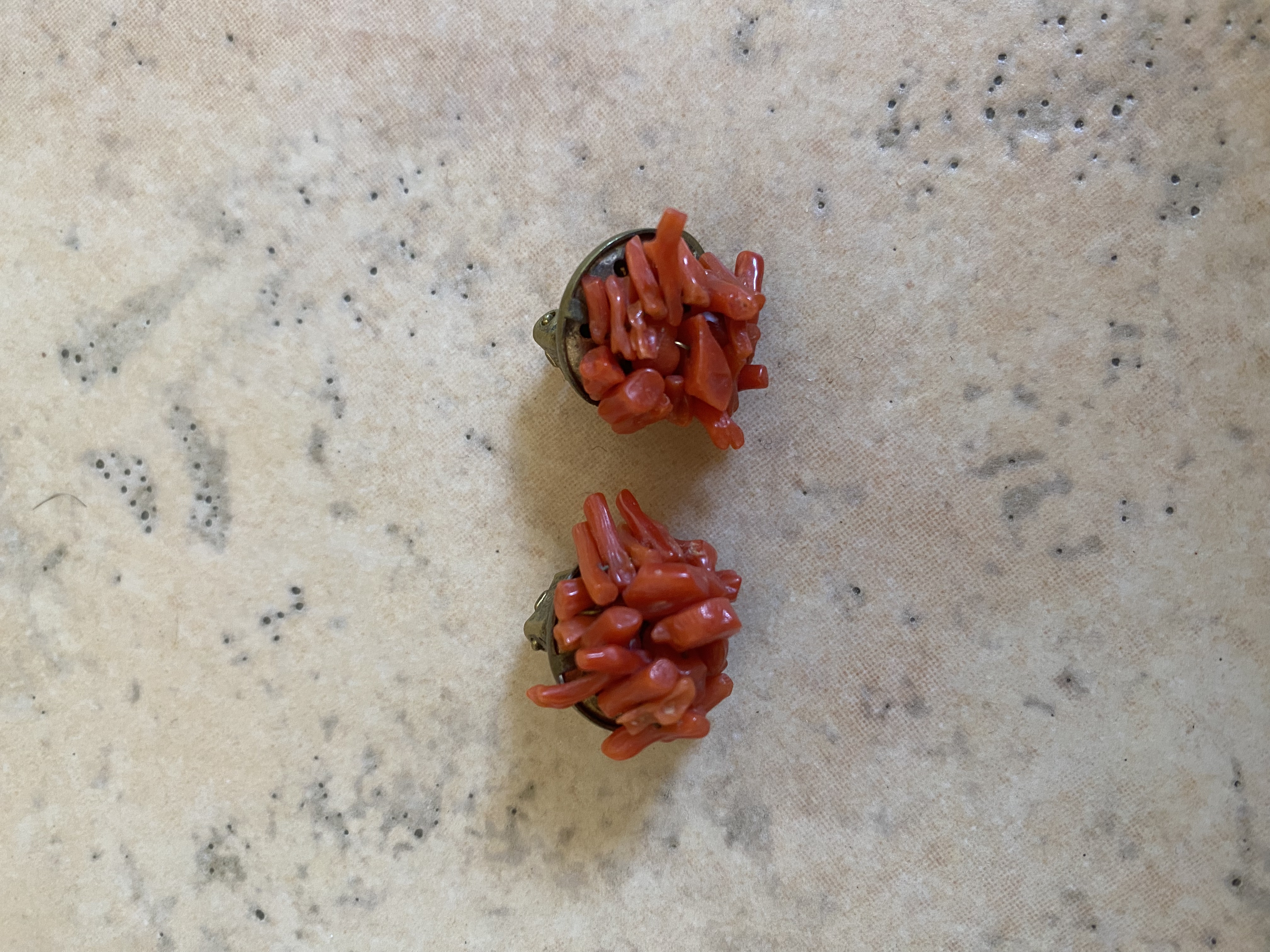 V01-064 Ohrringe Korallen