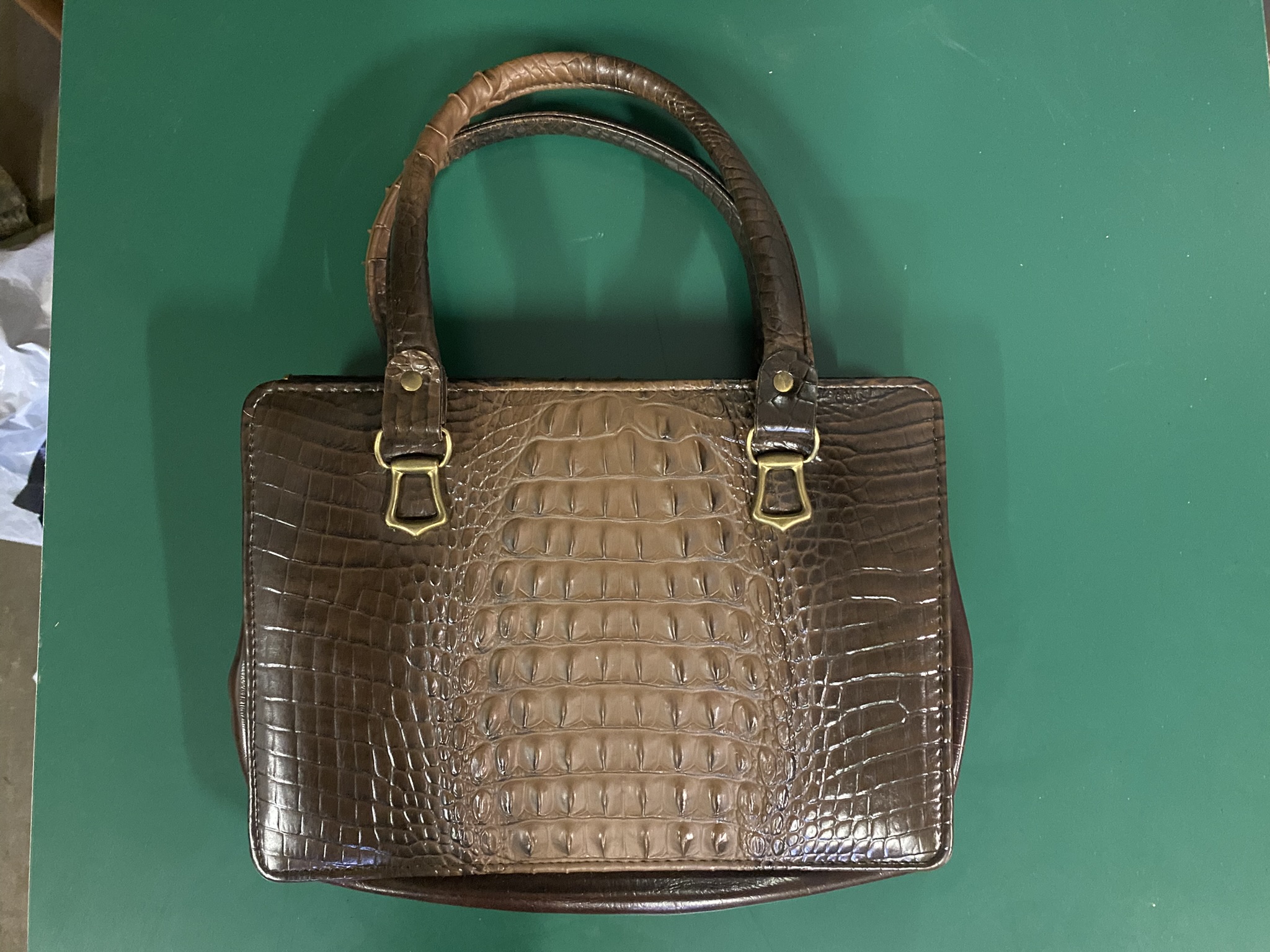 A09-007 Krokodilleder-Tasche 