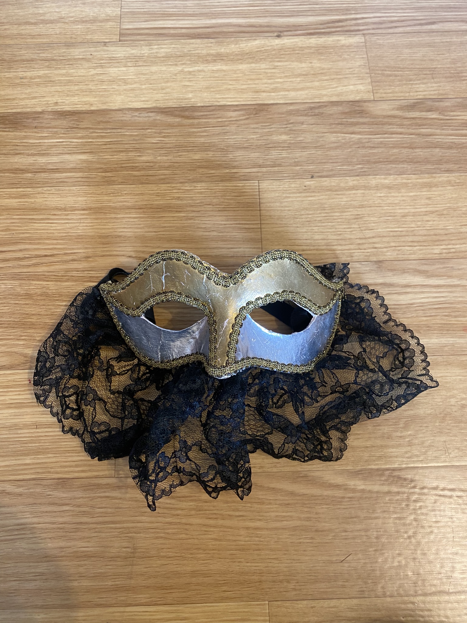 MA18 Augenmaske mit Spitzenstoff