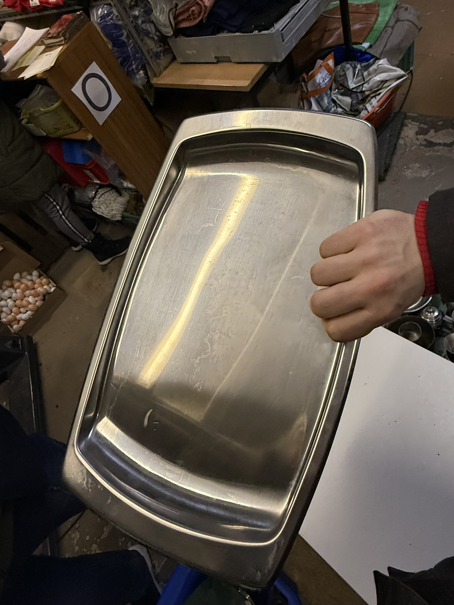 A04-014 Tablett silber