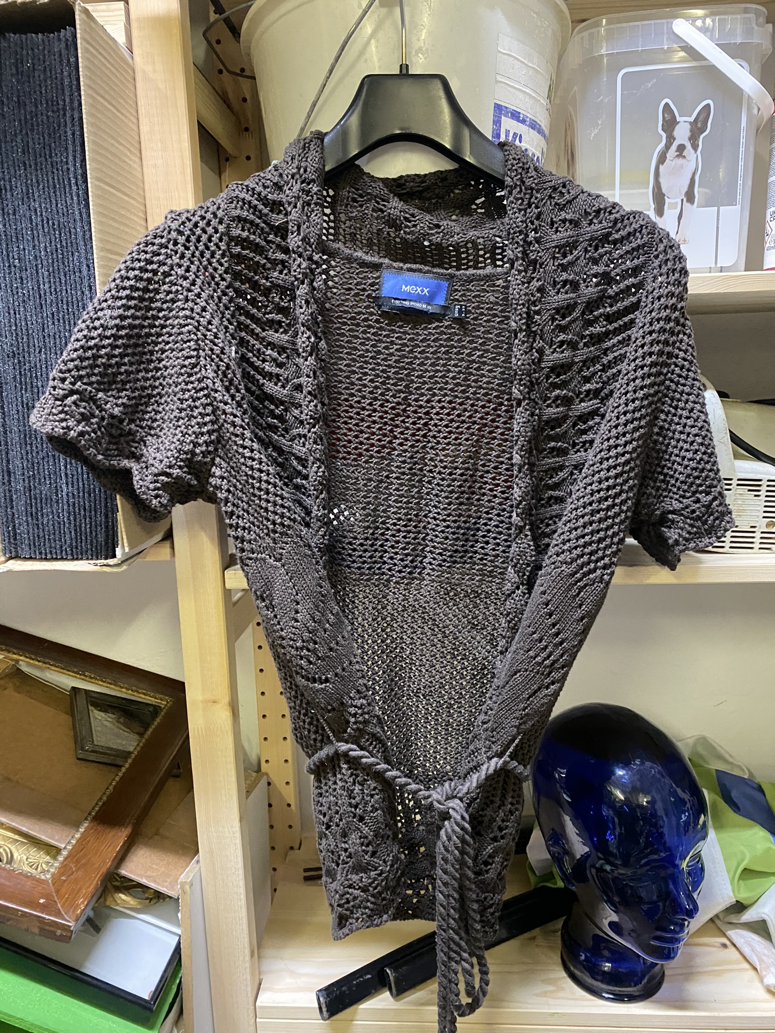 DST10 Strickjacke kurzärmelig