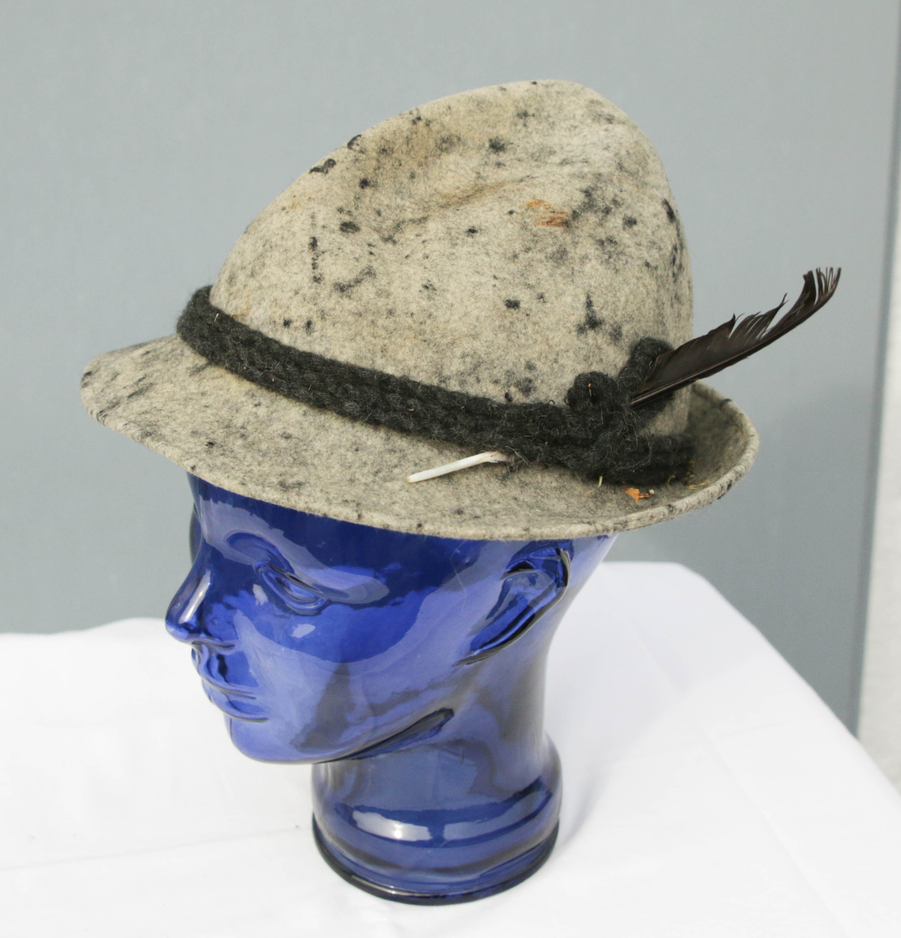 HUT96 Filzhut Tracht mit Federn