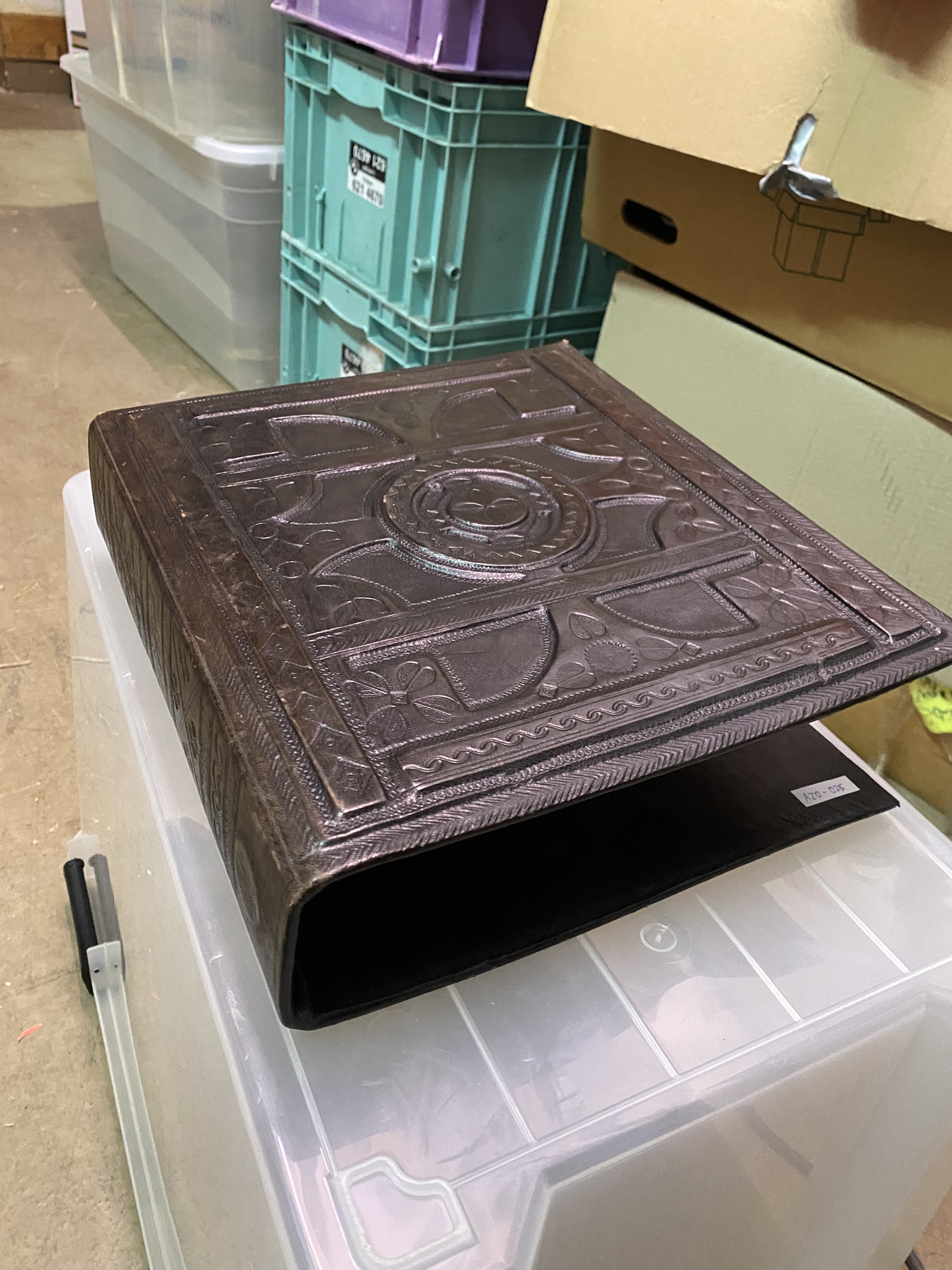 A20-035 Lederumschlag