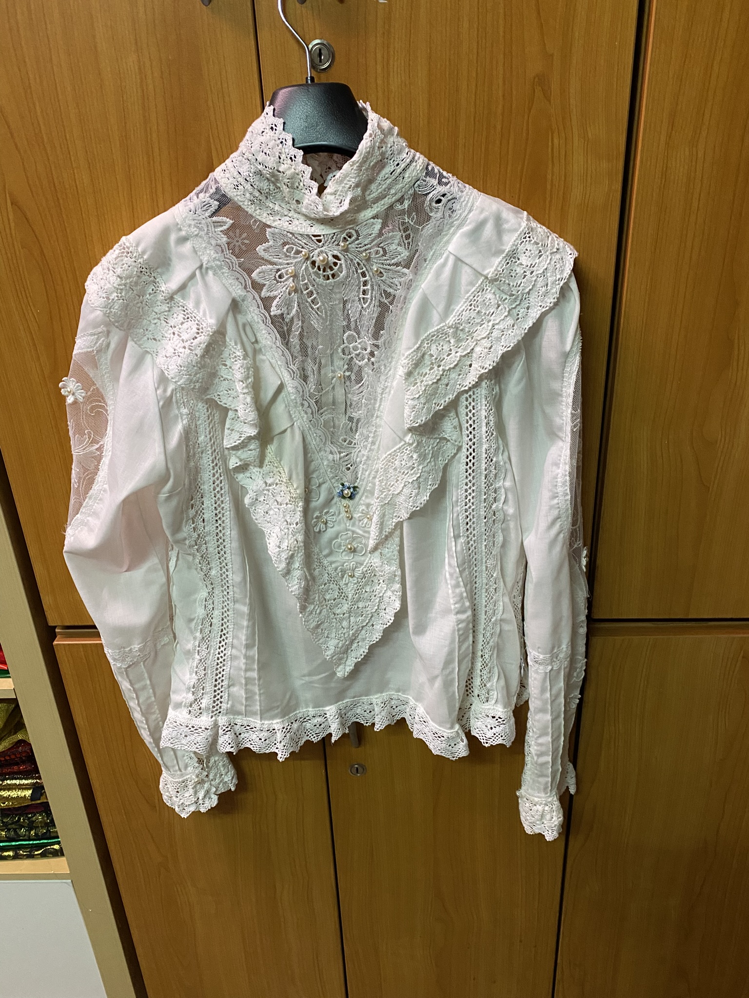 DW31 Spitzenbluse