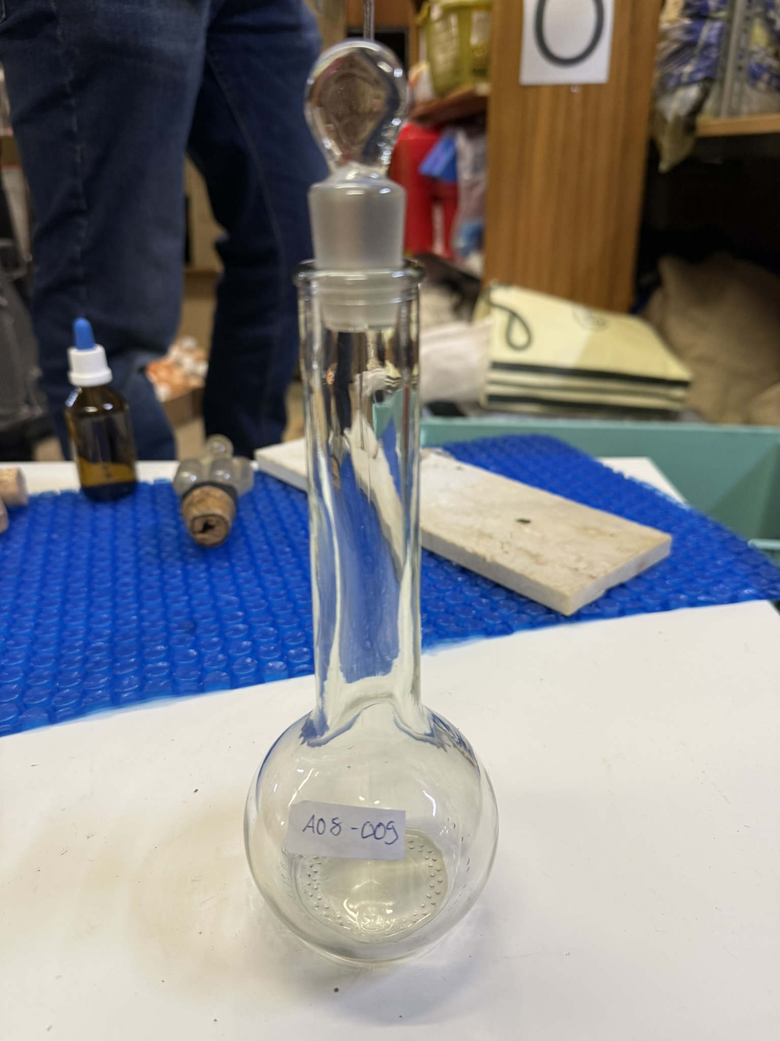 A08-009 Stehkolben mit Stopsel