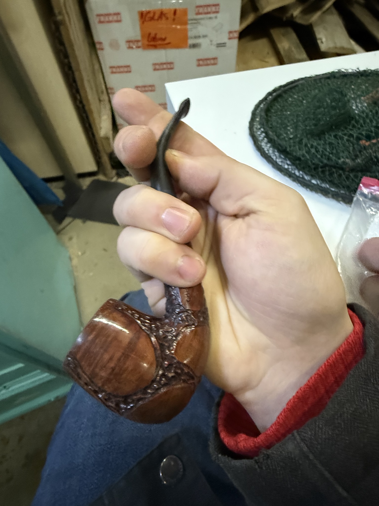 A12-010 Pfeifen-Set mit Brenndochten 