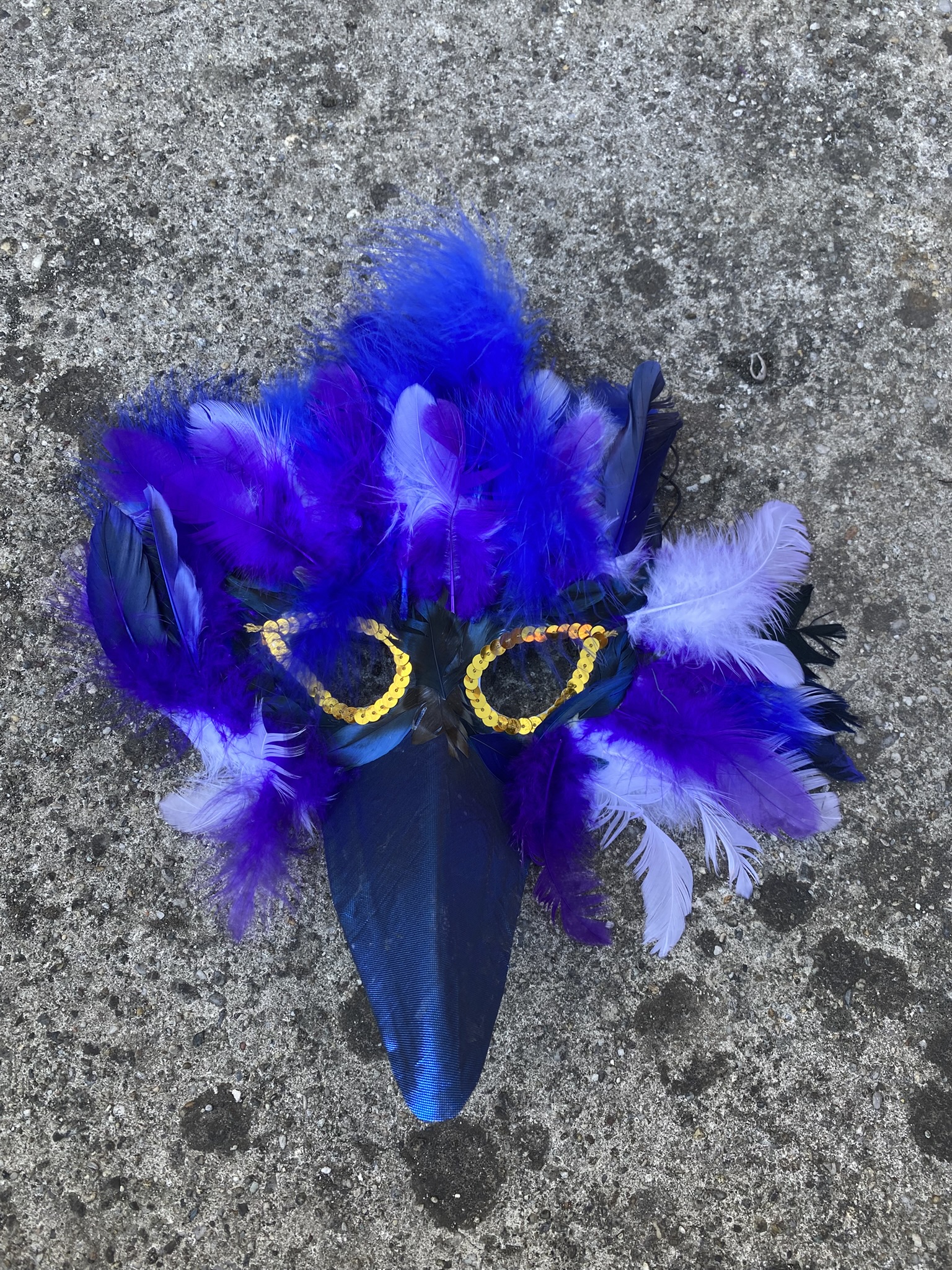 MA22 Vogelmaske (verschiedene Farben)