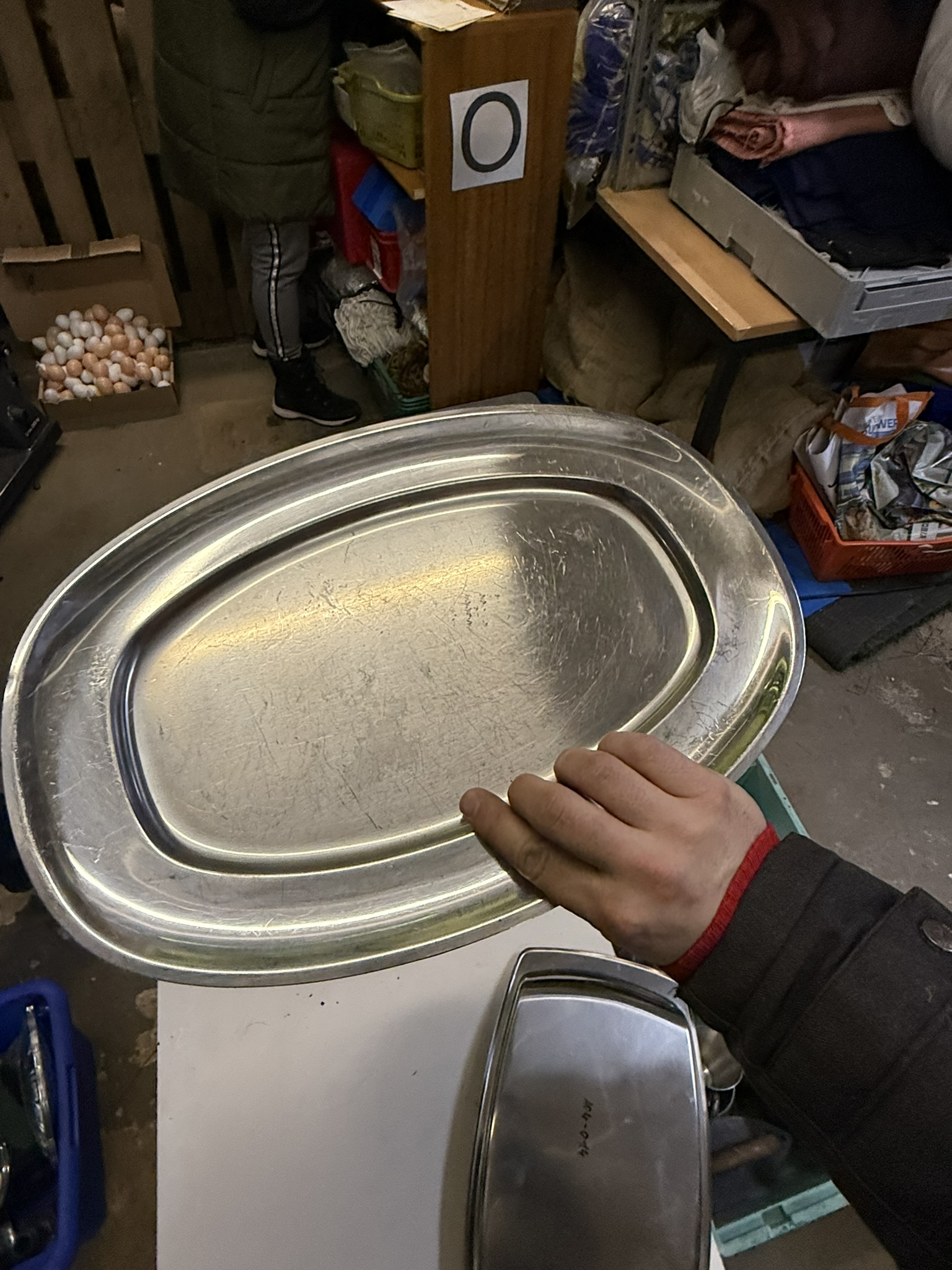 A04-015 Tablett silber