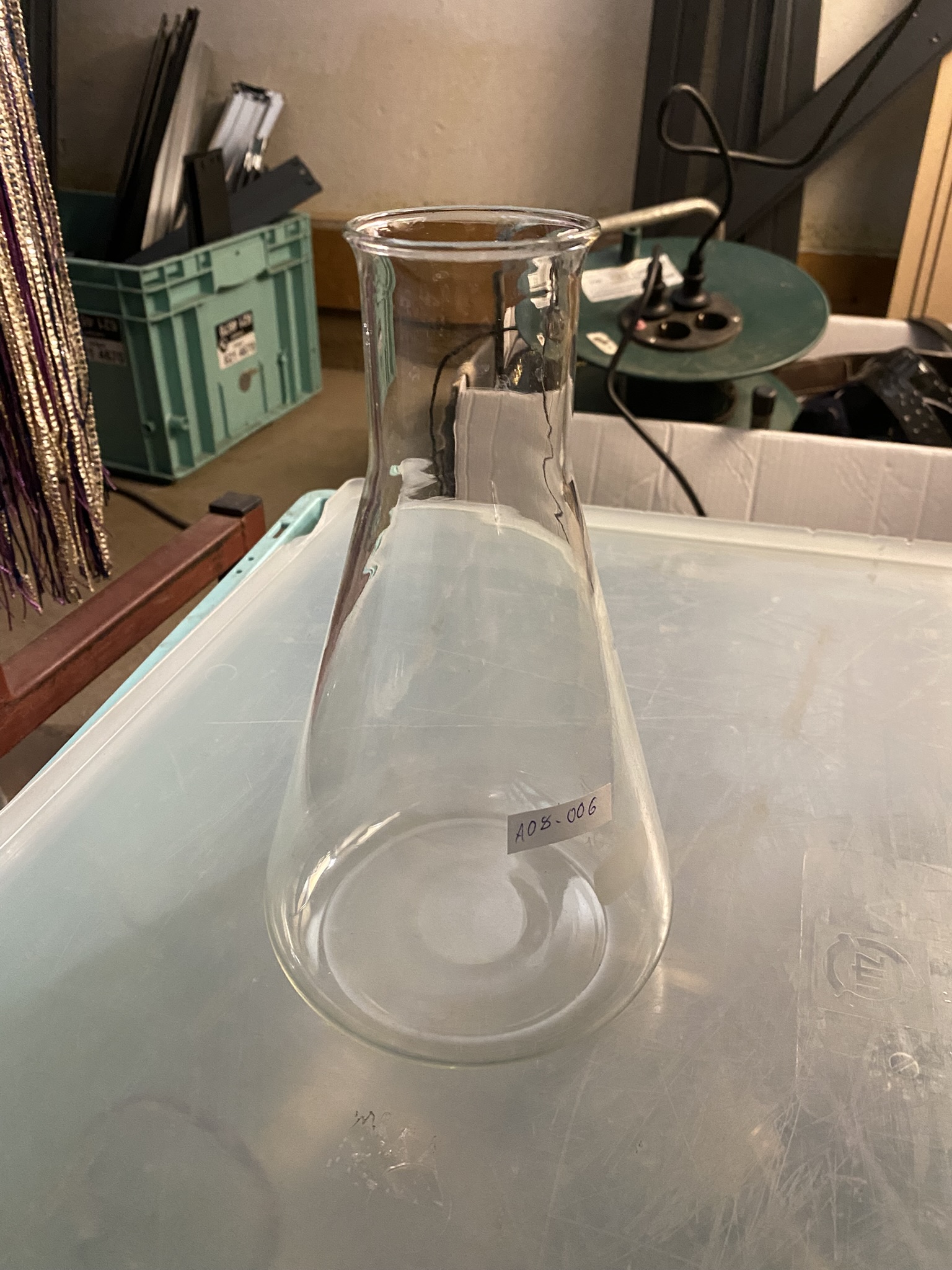 A08-006 Erlenmeyer-Kolben groß