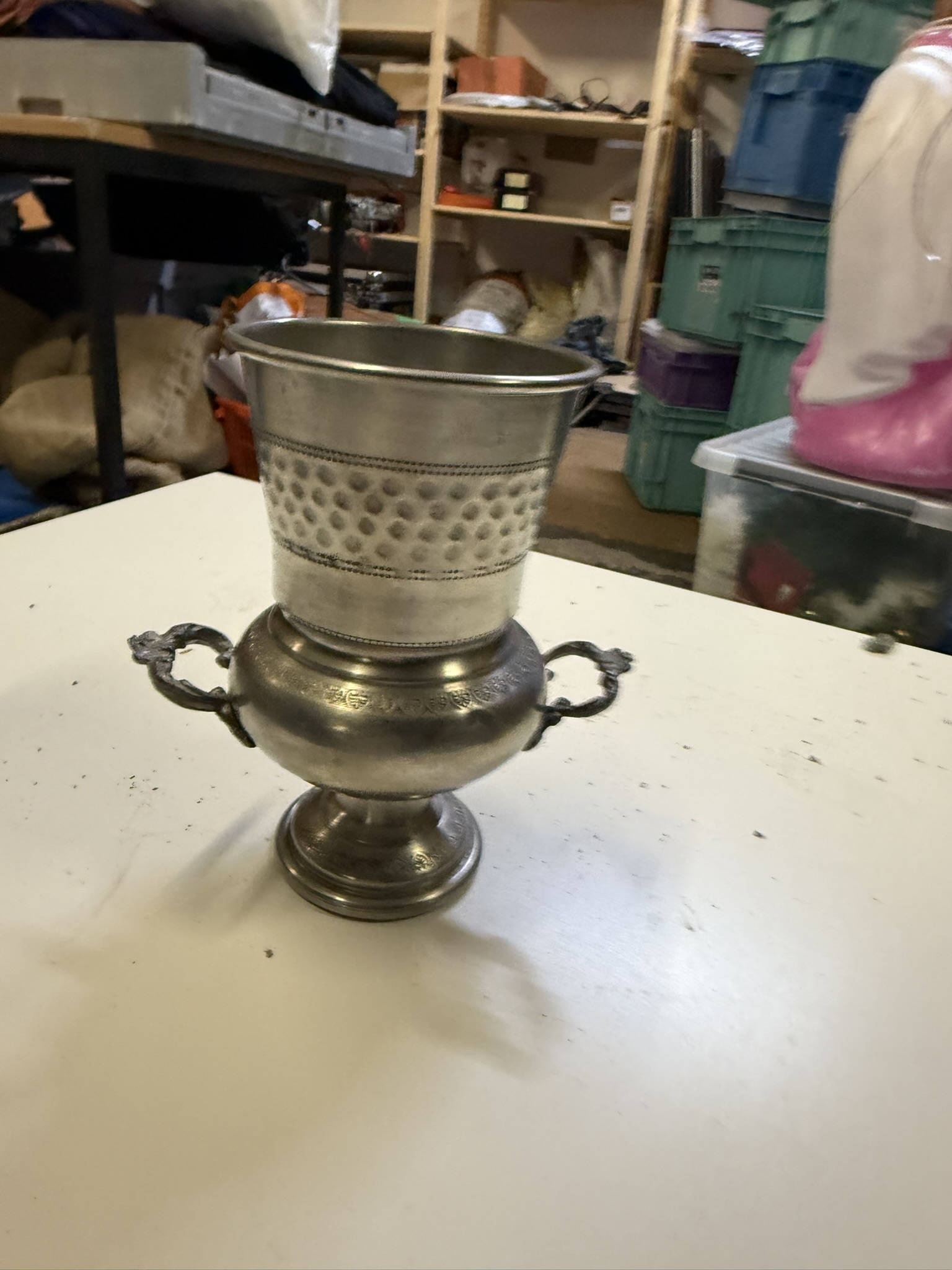 A04-007 Kleiner Pokal Zinn