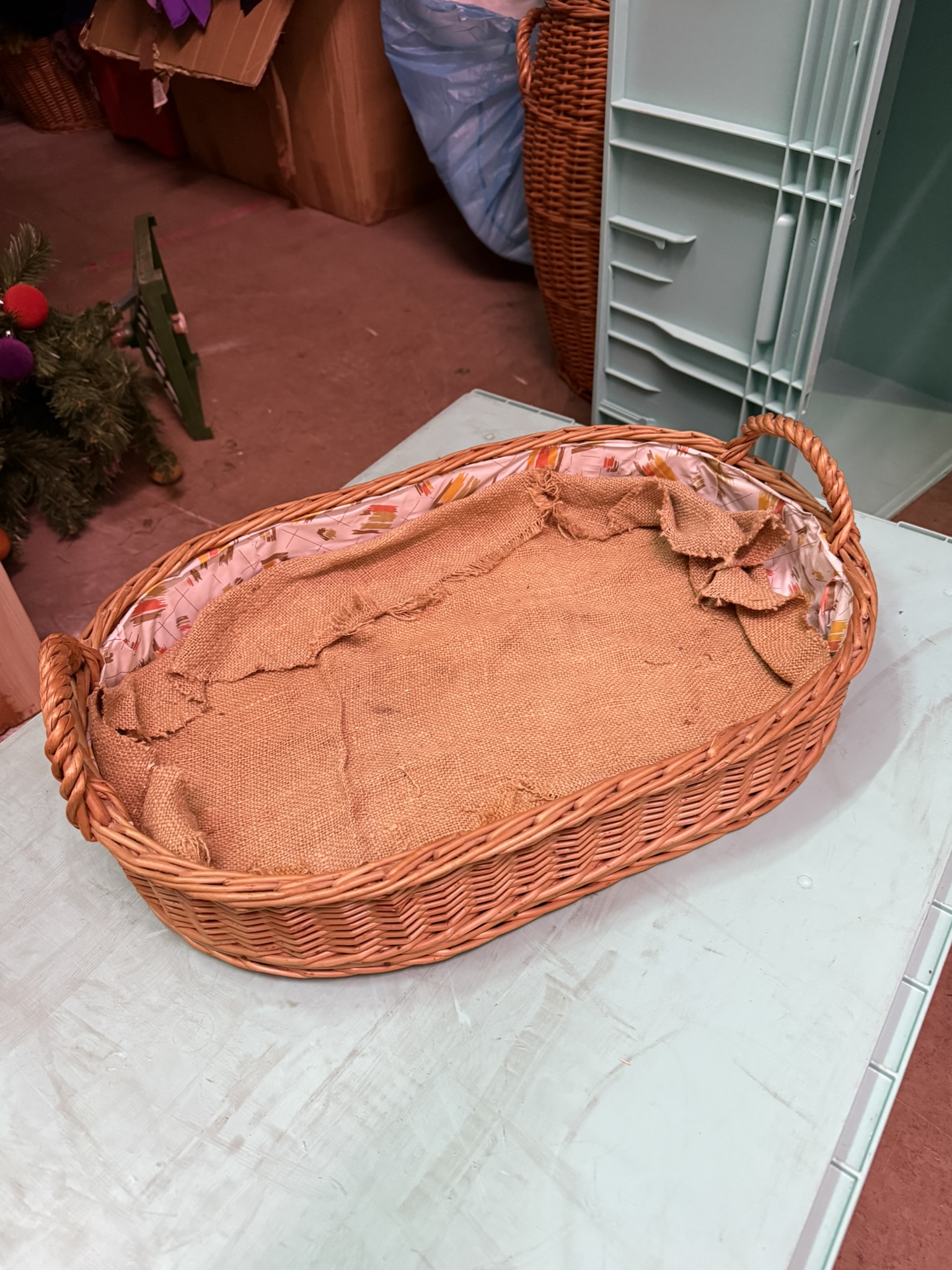 S02-012 Körbchen flach