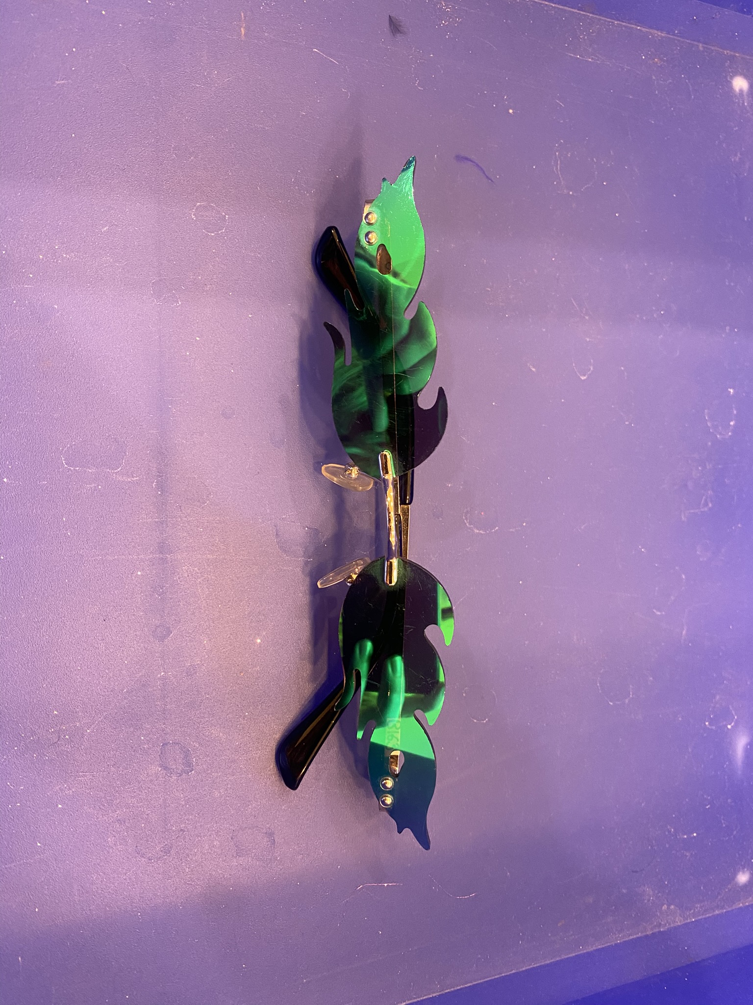 BI63 Flammen-Sonnenbrille