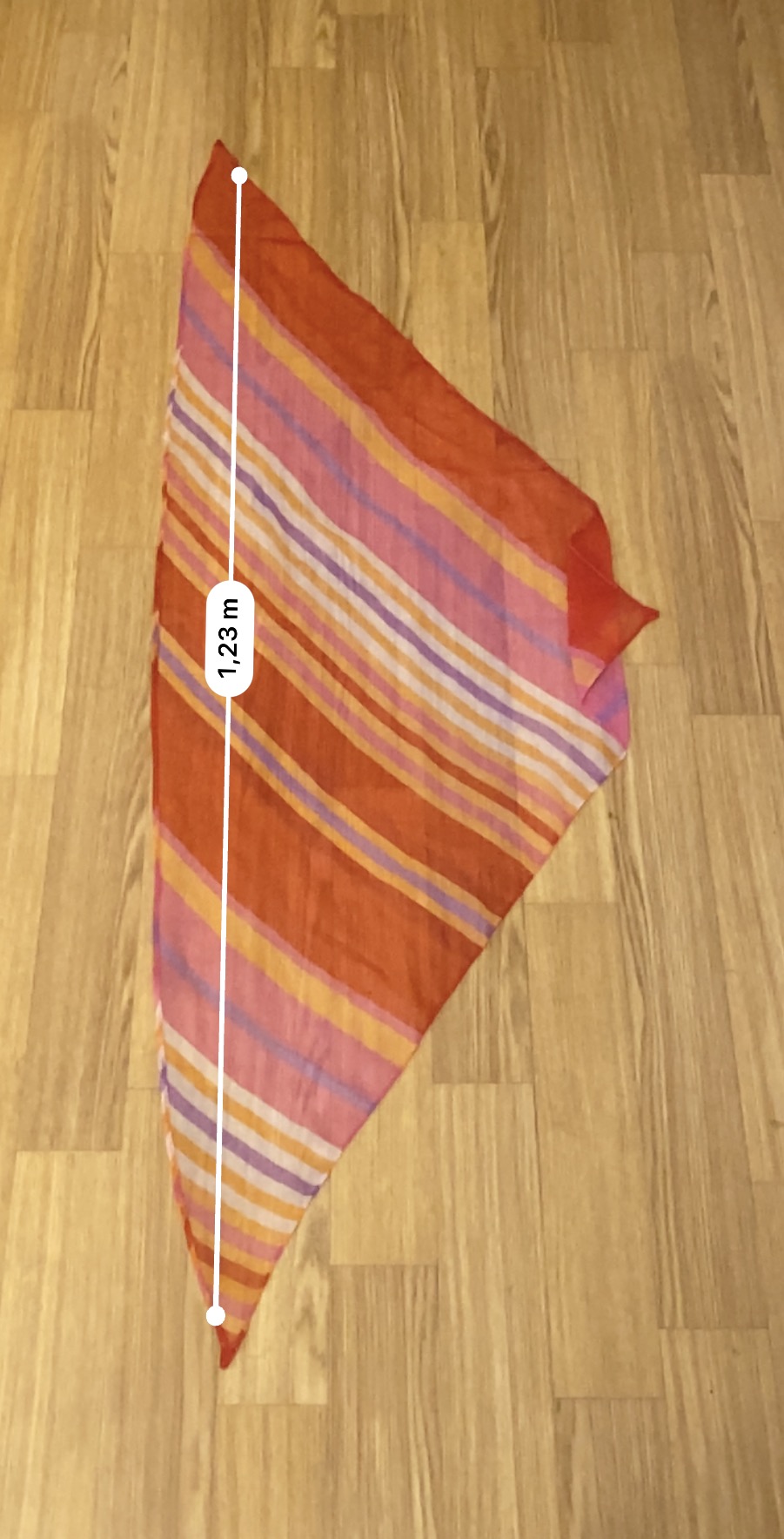 TU19 Dreieckstuch semitransparent