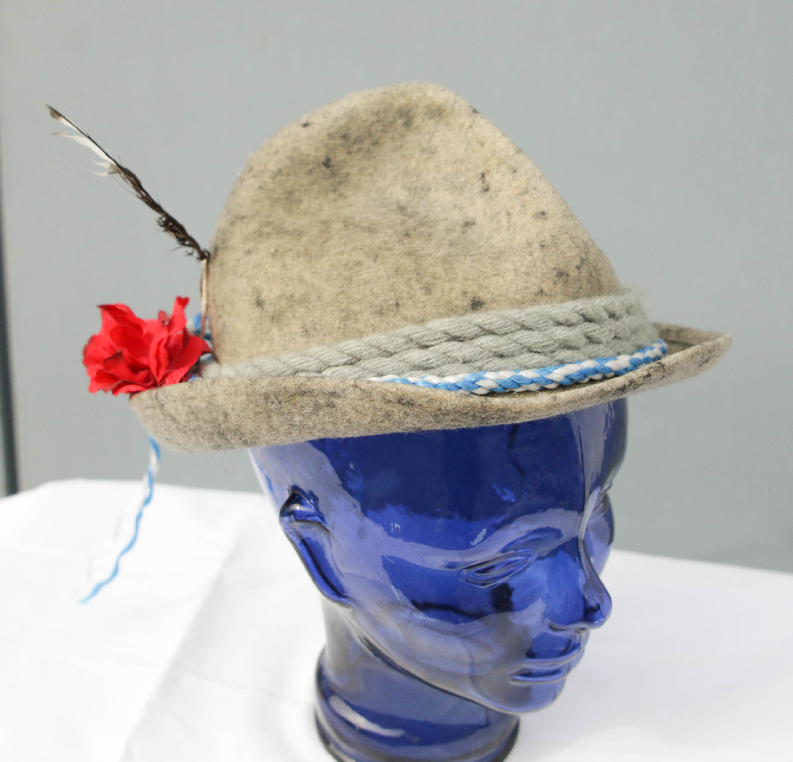 HUT92 Filzhut Tracht mit Federn