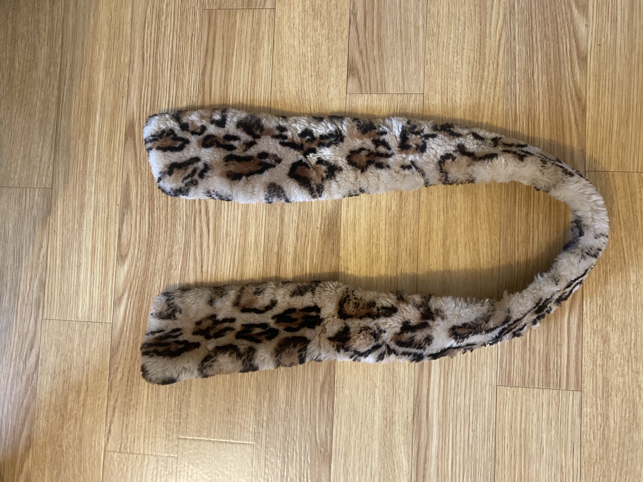 KR5 Kunstfell-Kragen Leopard