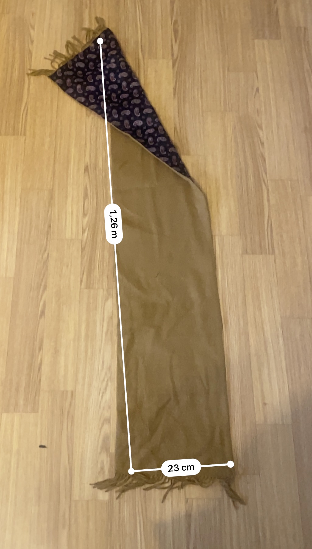 TU55 Fleece-Schal mit Fransen