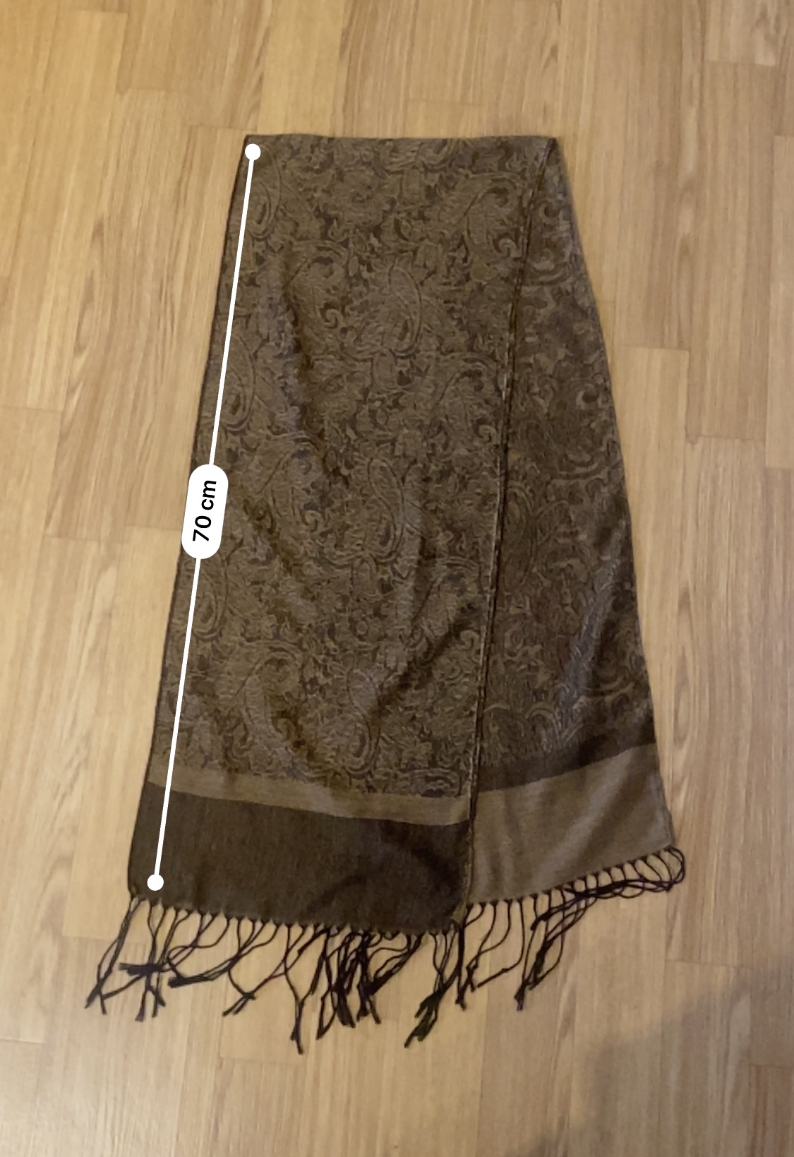 TU36 Schal mit Fransen