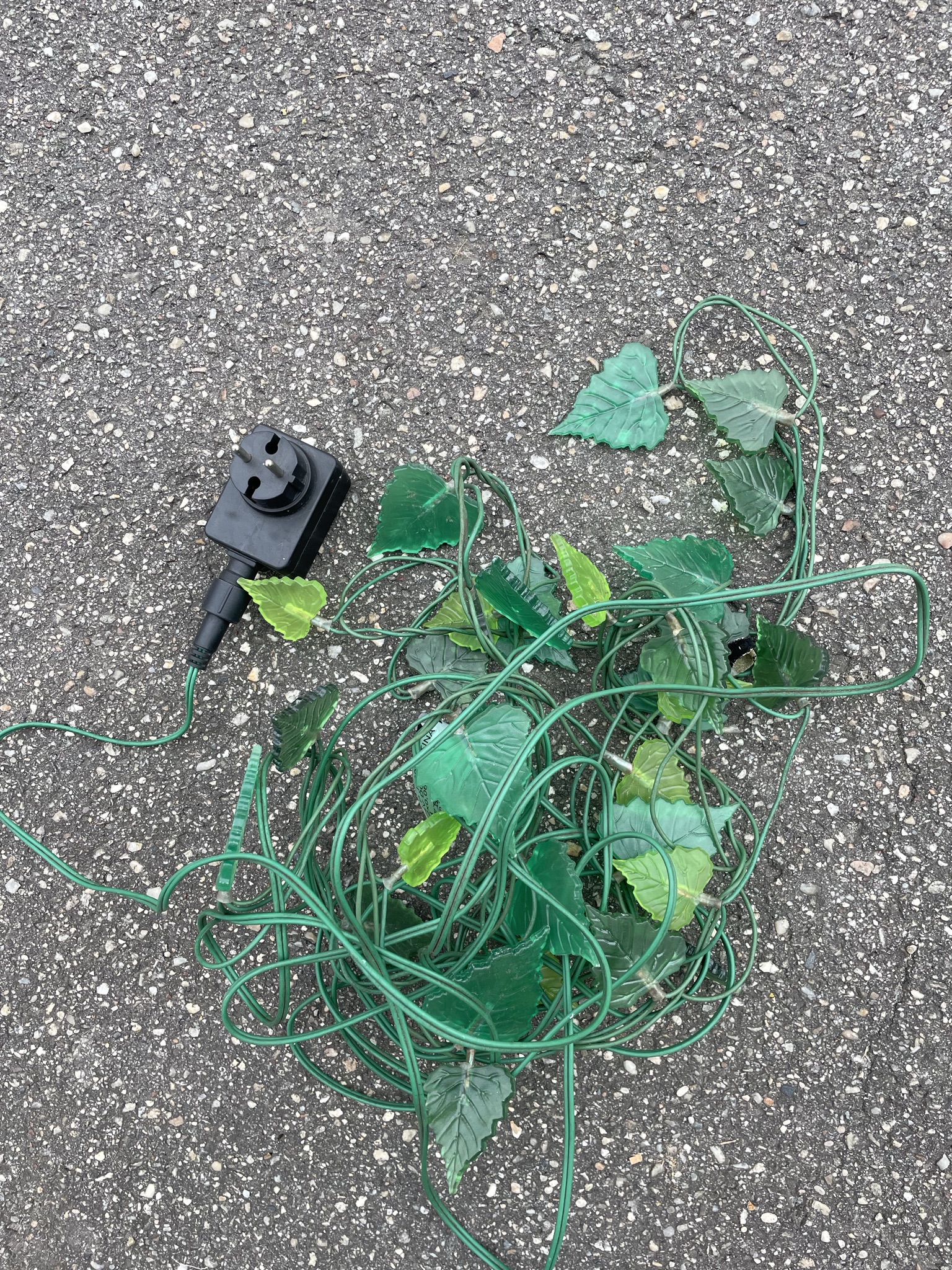M01-003 Lichterkette Blätter