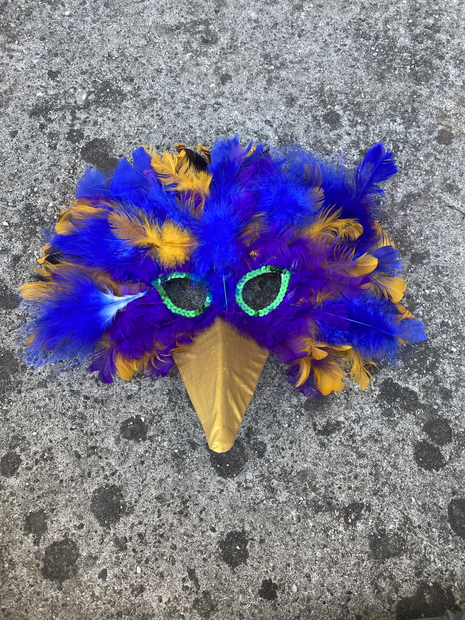 MA22 Vogelmaske (verschiedene Farben)