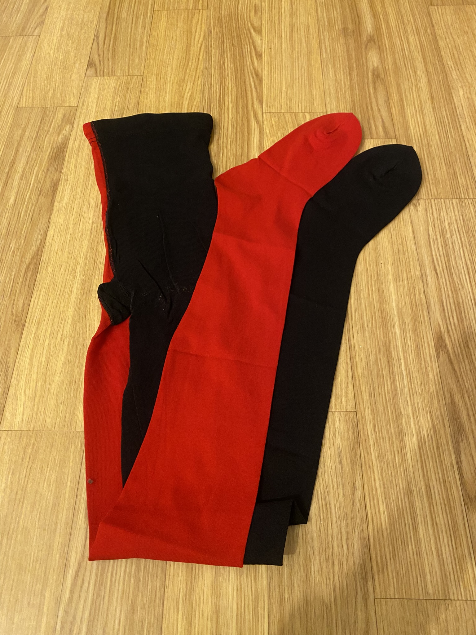 ST33 Strumpfhose zweifarbig