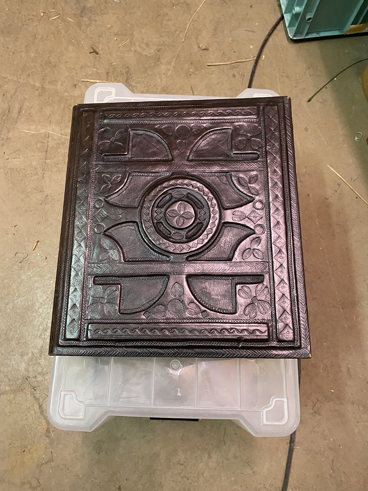 A20-035 Lederumschlag