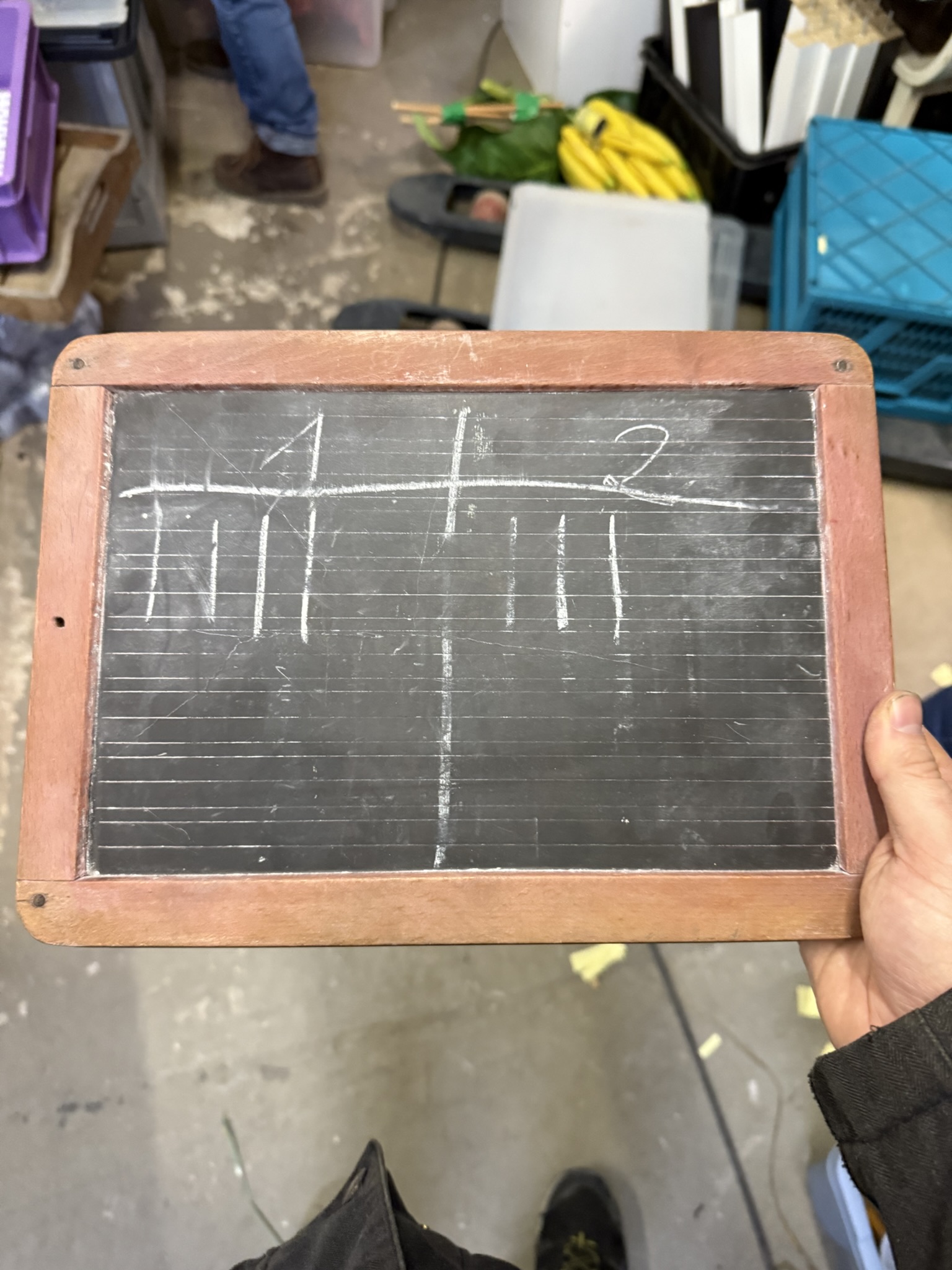 A12-025 Schiefertafel