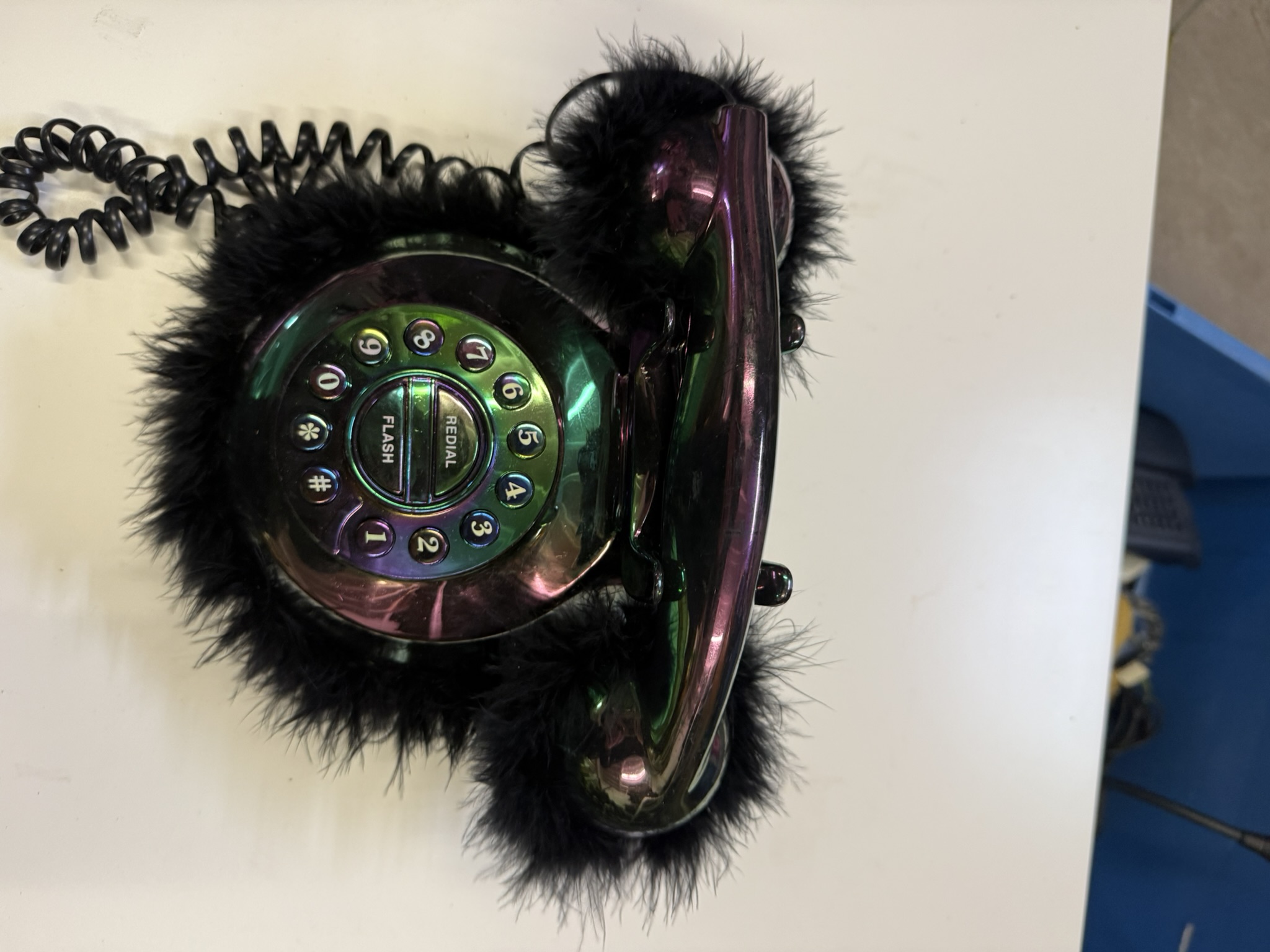 A02-007 Tastentelefon (Wählscheiben-Look)