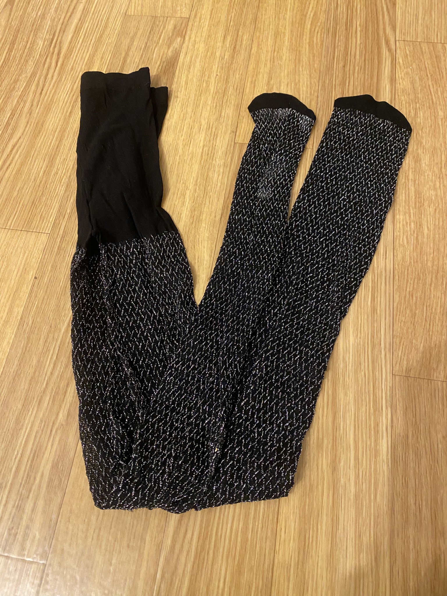 ST29 Strumpfhose mit Glitzer