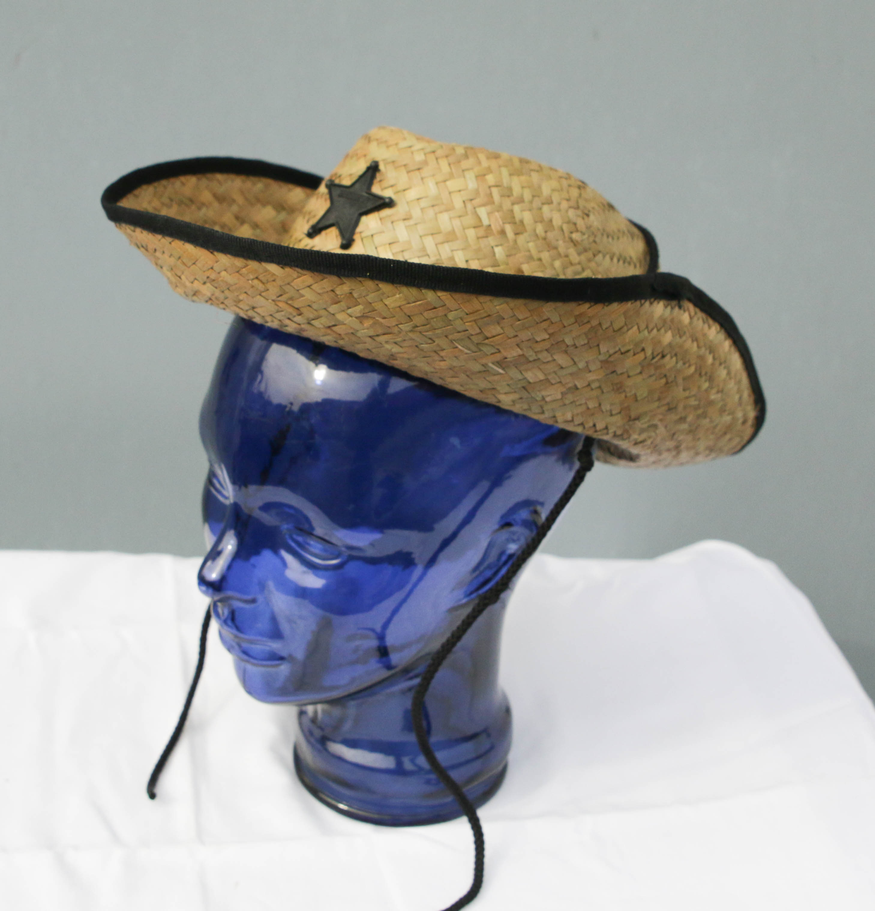 HUT107 Cowboyhut Stroh