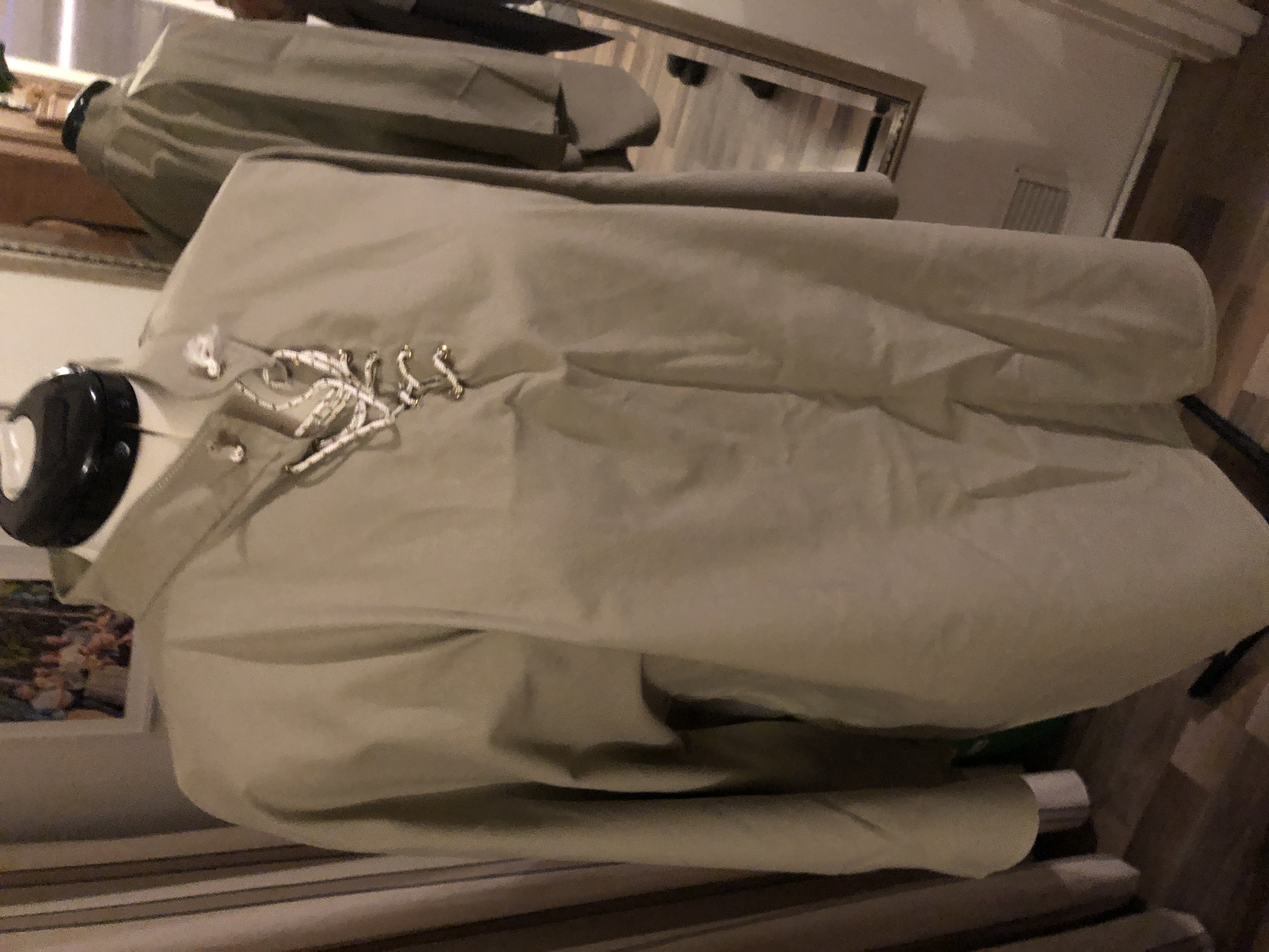 HB27 Leinenhemd mit Schnürung