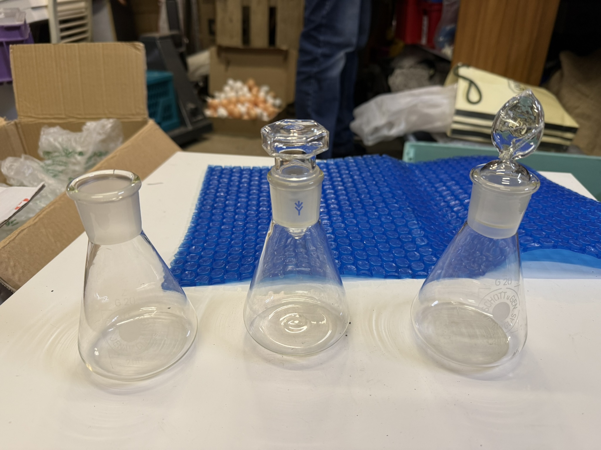 A08-002 Erlenmeyer-Kolben