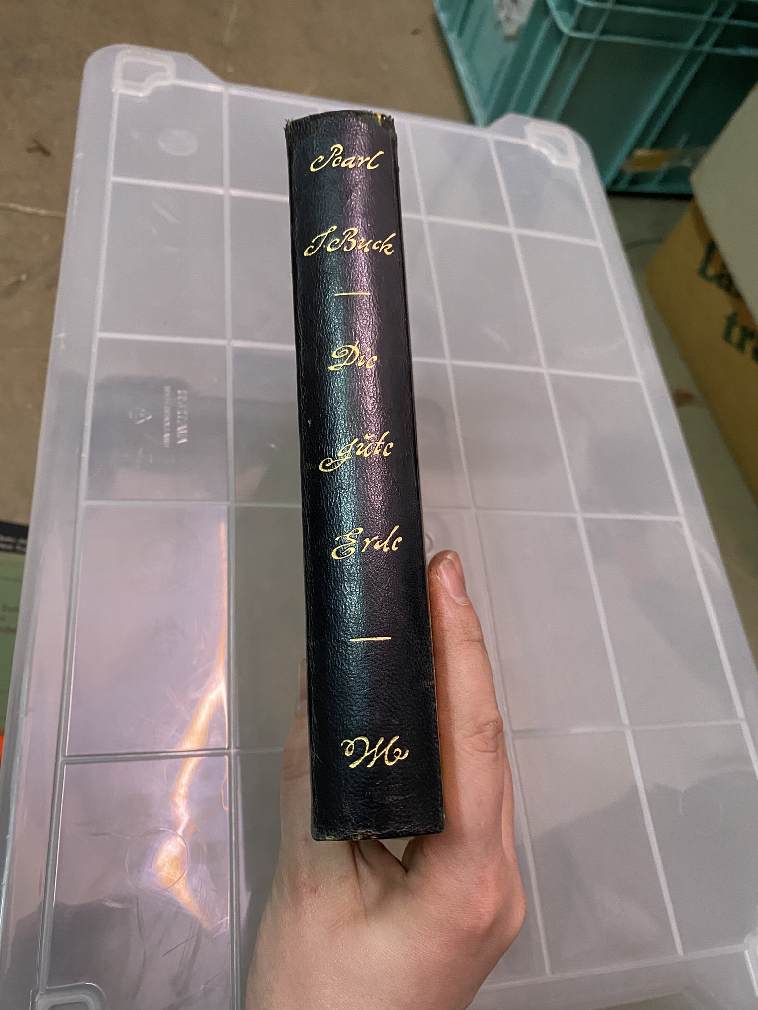 A20-015 Buch "Die gute Erde"