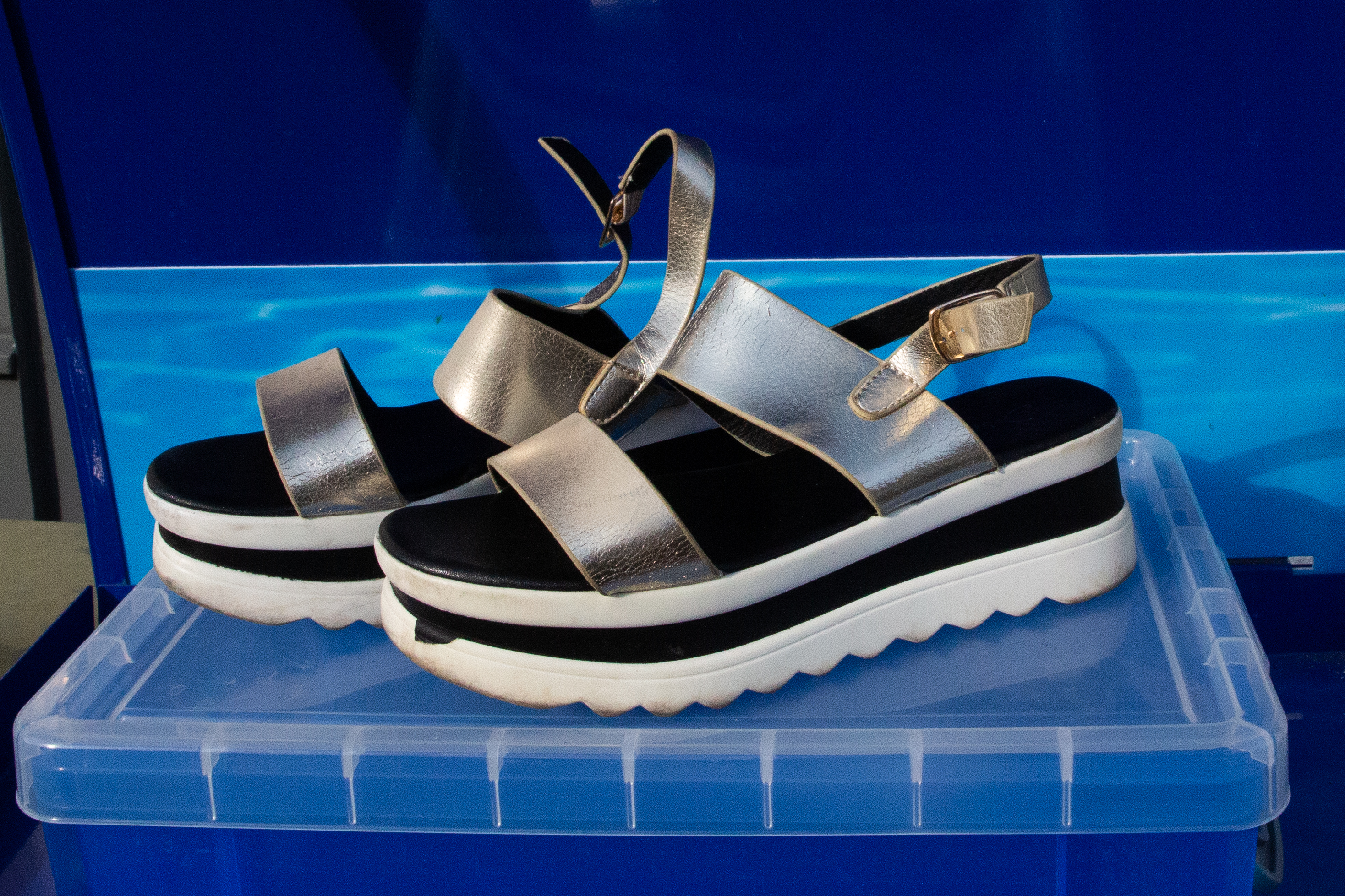 DSC36 Plateau-Sandaletten