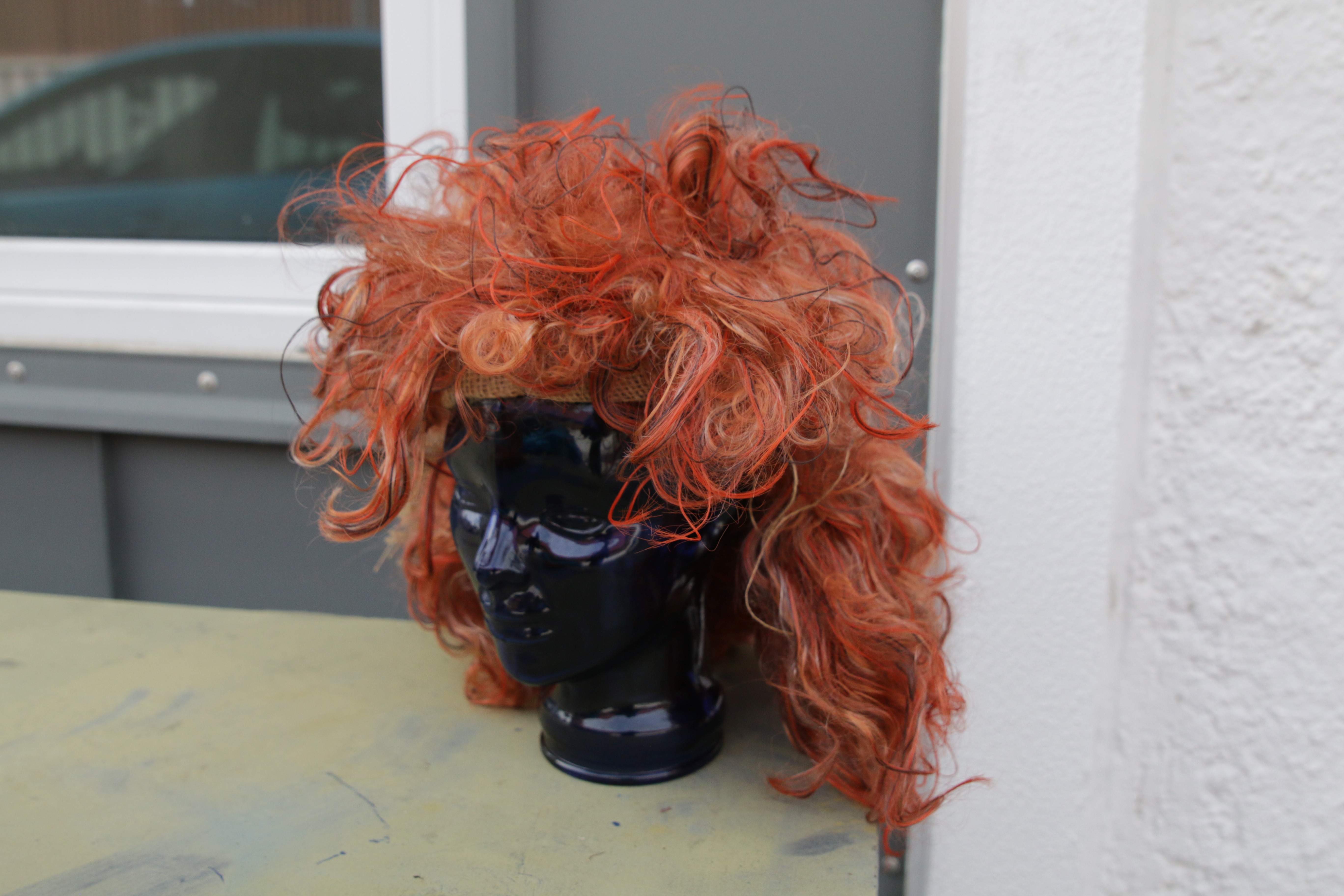 P59 Perücke Vogelscheuche