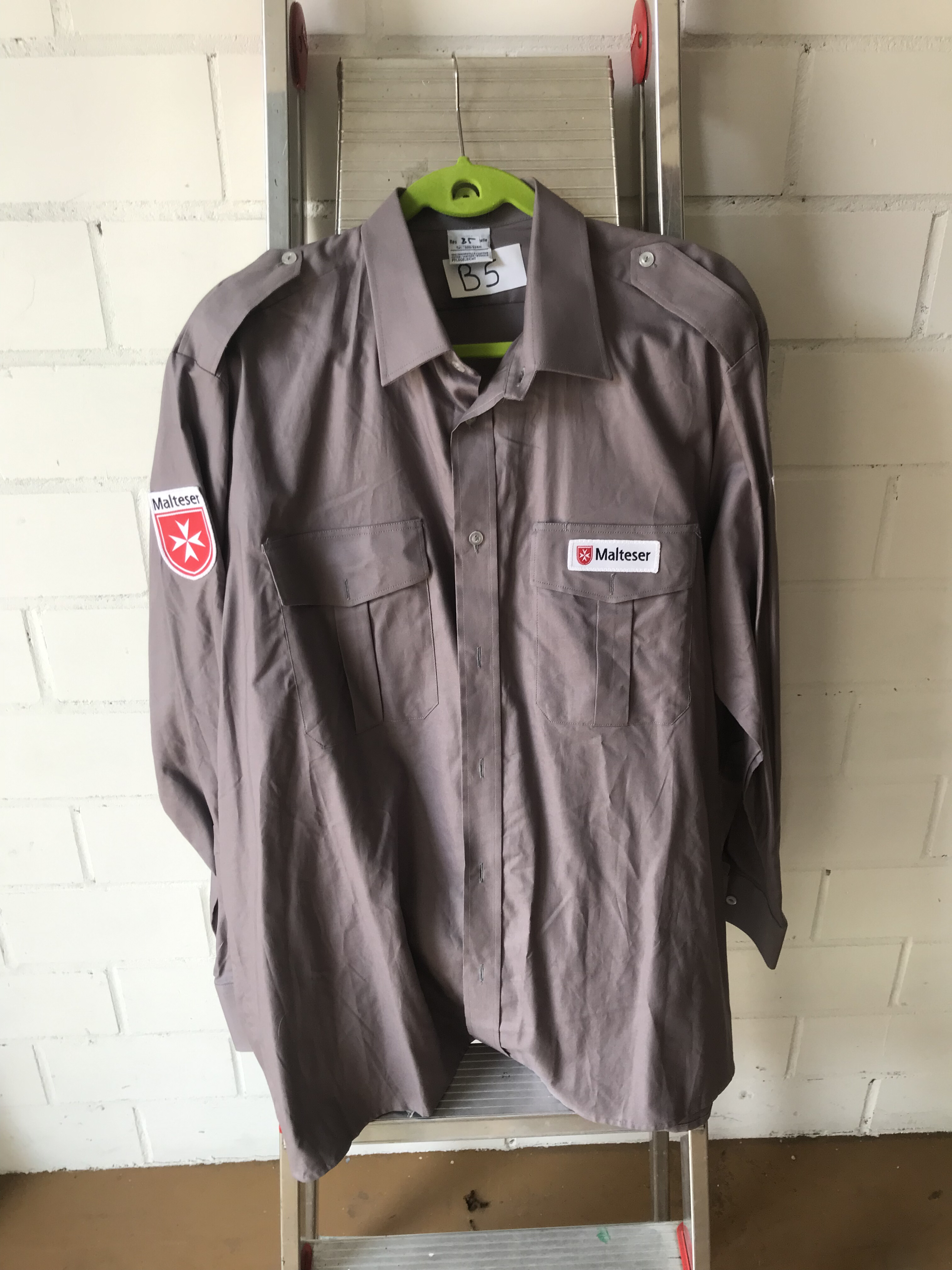 B5 Rettungsdienst-Hemd Malteser