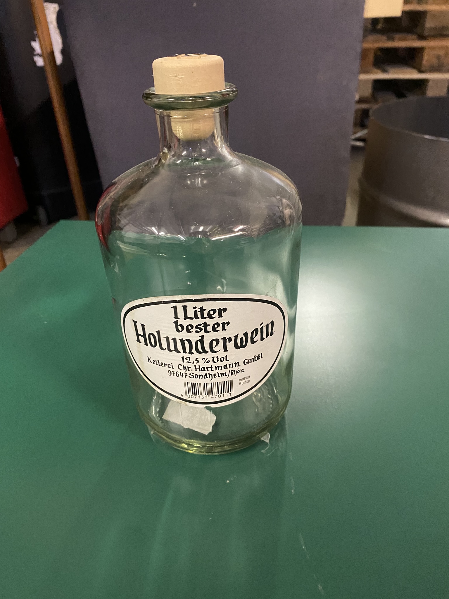 A03-008 Flasche "Holunderwein"