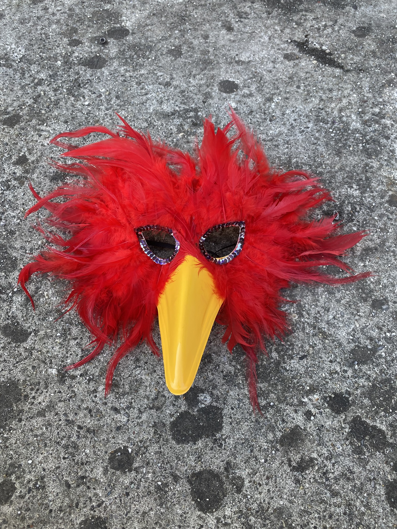 MA22 Vogelmaske (verschiedene Farben)