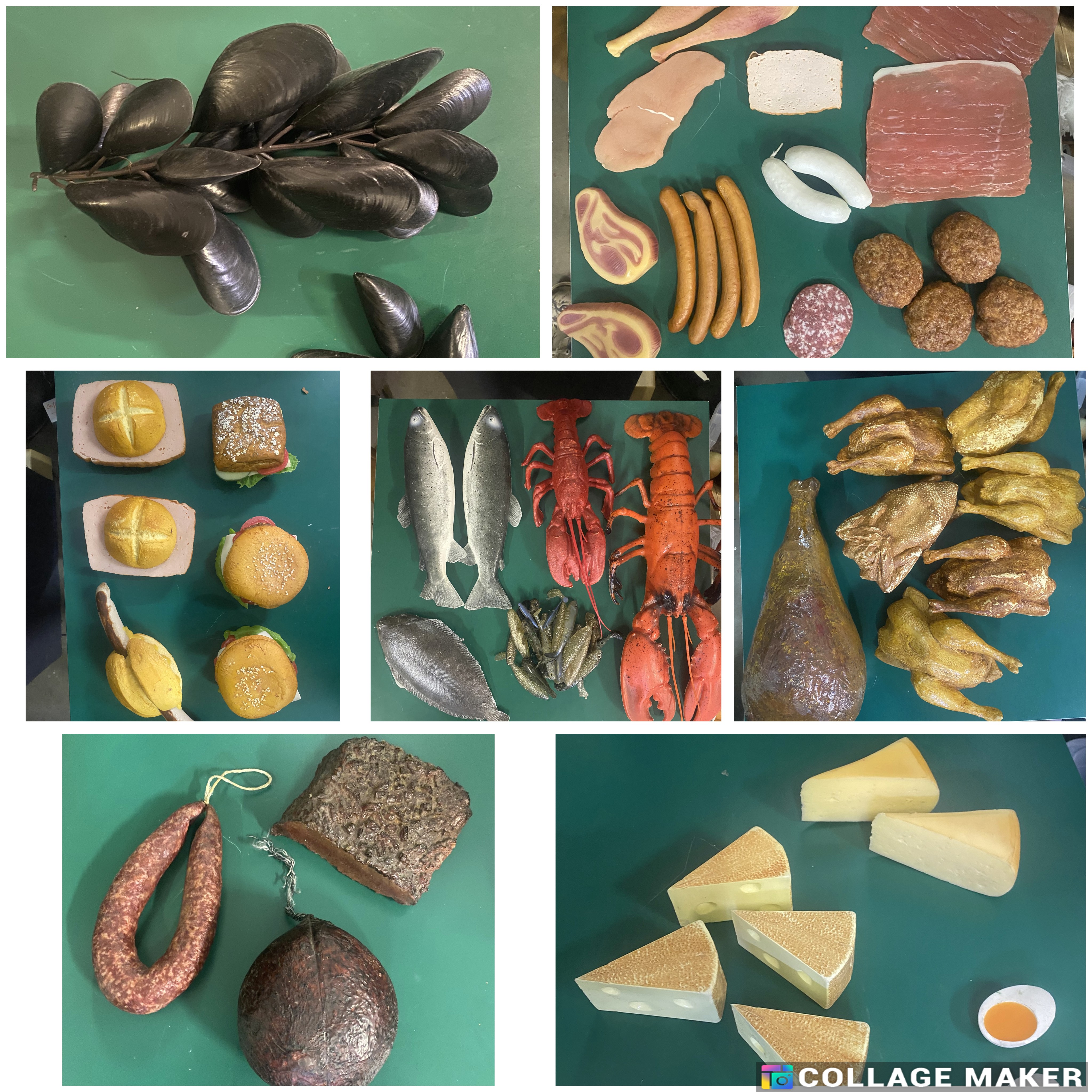 A14-001 Tierische Lebensmittel (Fleisch, Fisch, Käse, Eier)