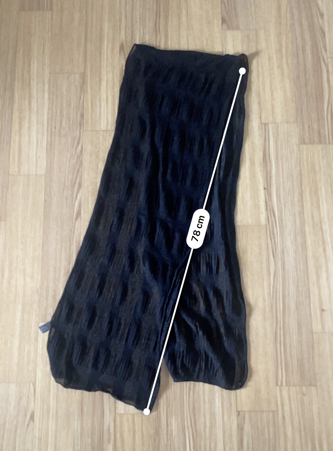 TU57 Schal semitransparent