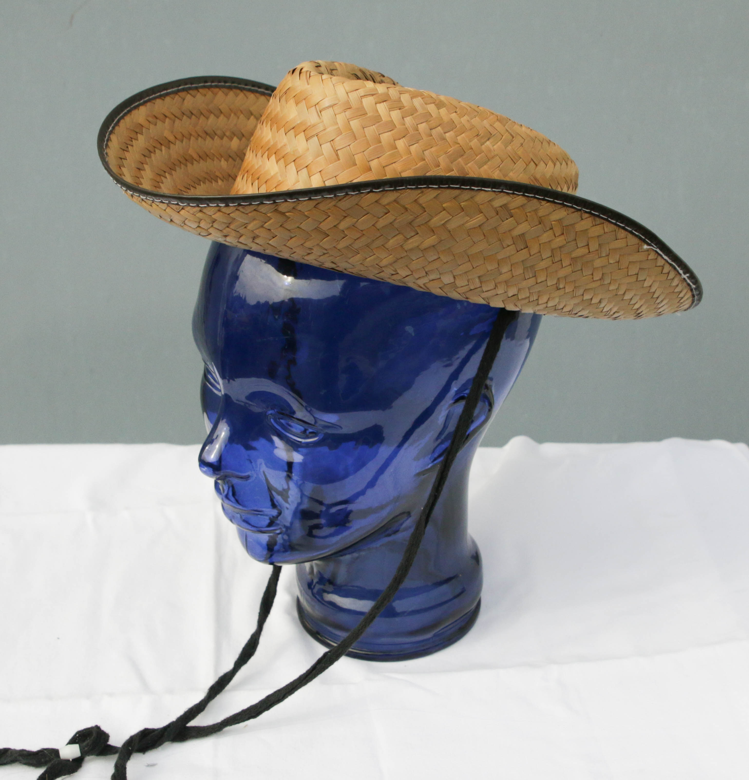 HUT108 Cowboyhut Stroh