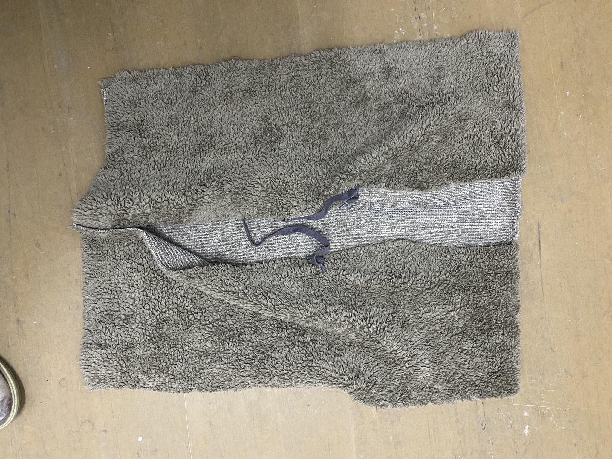 HW32 Weste Pelz/Plüsch