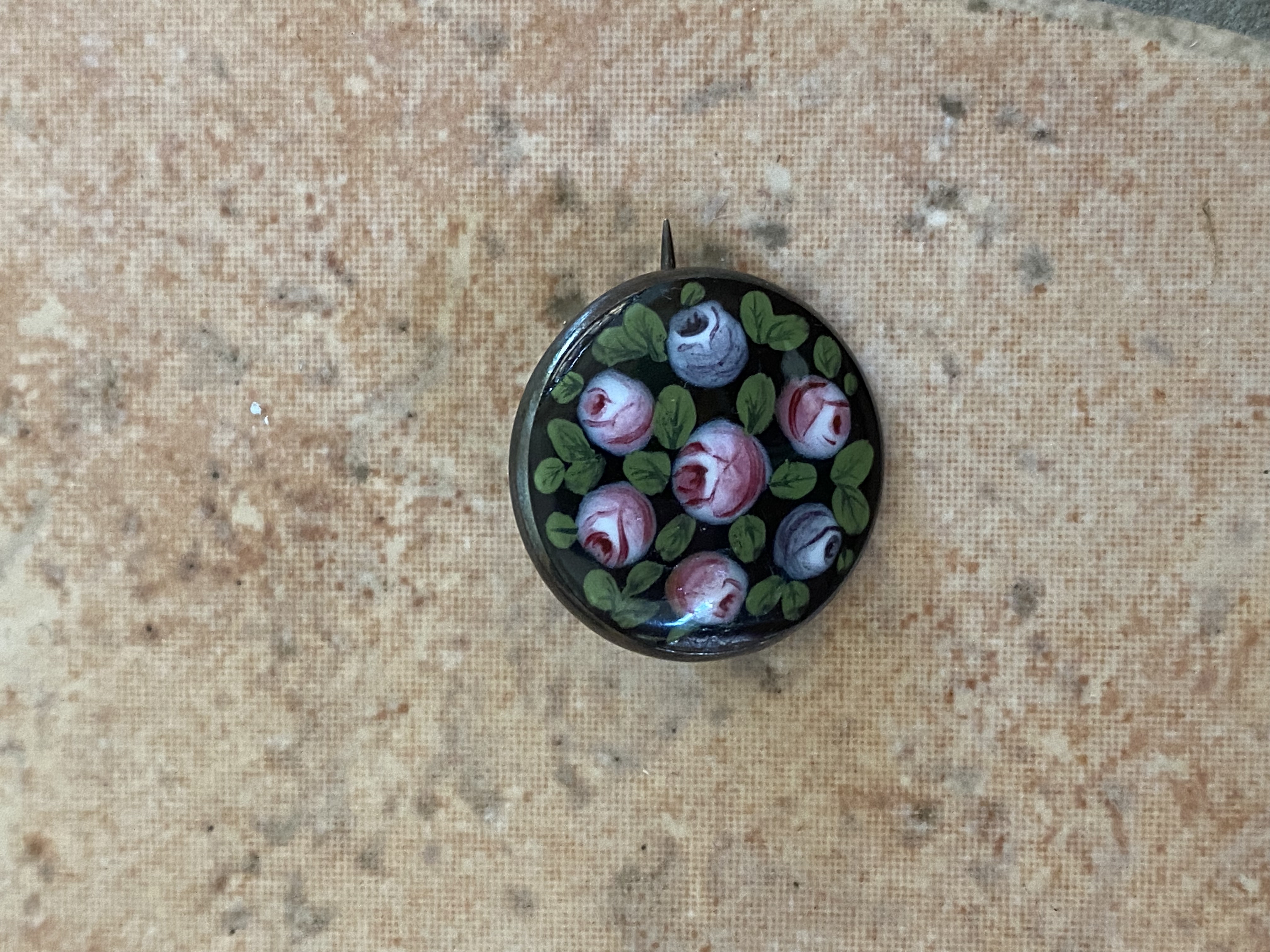 V01-092 Brosche Blumen