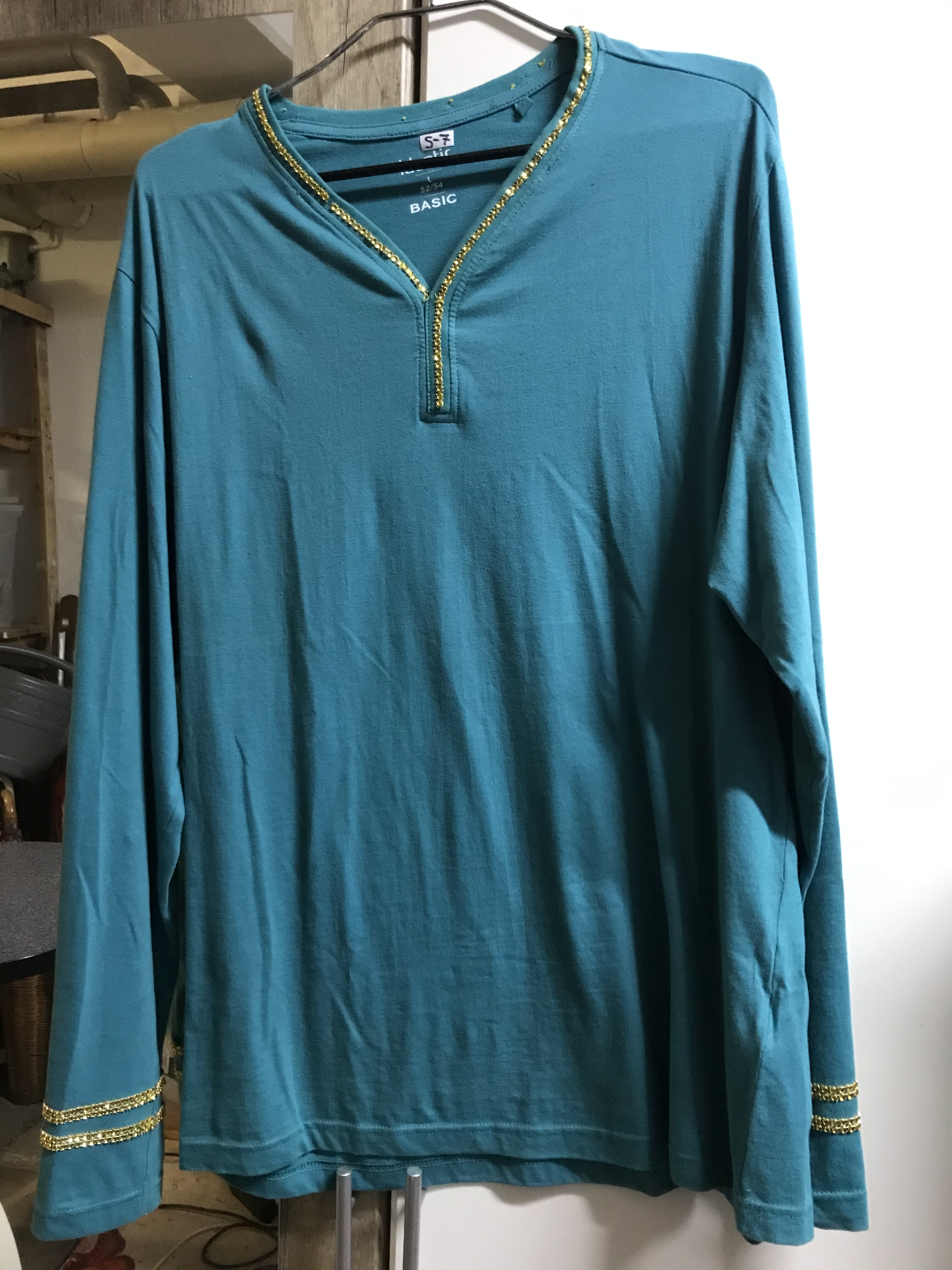 S7 Raumschiff-Langarmshirt